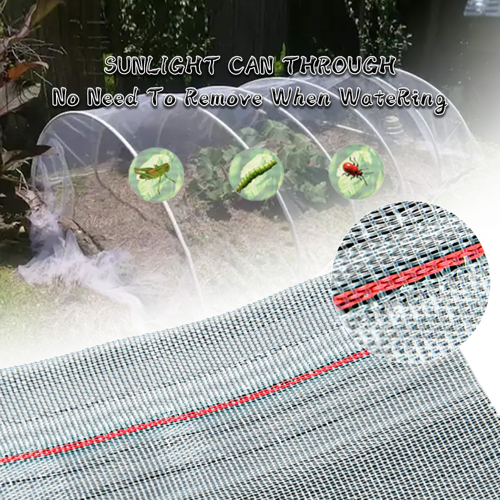 Agricoltura Protezione della serra Reti a rete in plastica per insetti Verdura da giardino