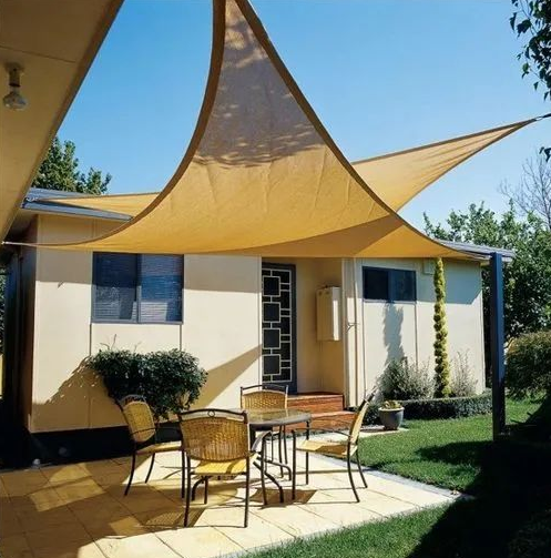 shade sail vela d'ombra
