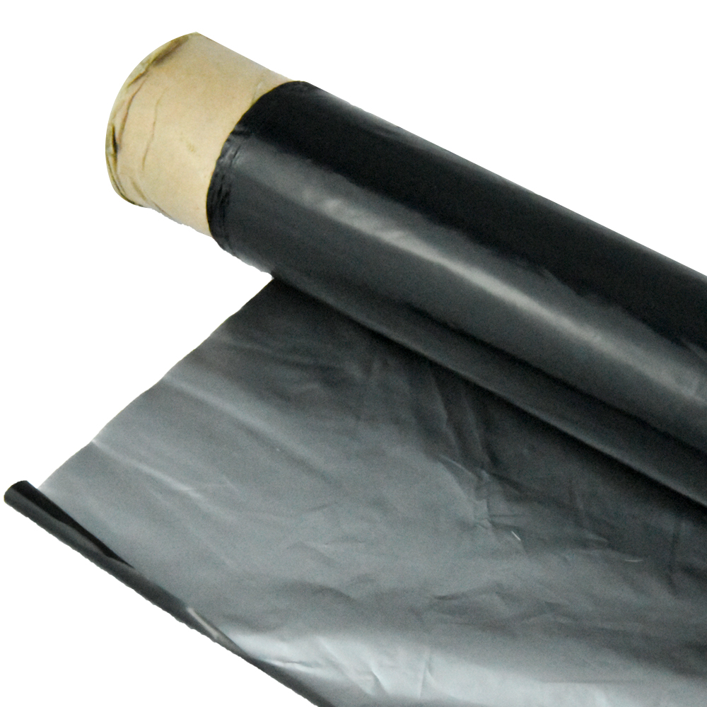 Pellicola per pacciamatura in plastica nera e argento Pellicola per pacciamatura in plastica agricola