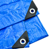 Teli per esterni in tela blu resistente per coperture Produttore di teloni in PE