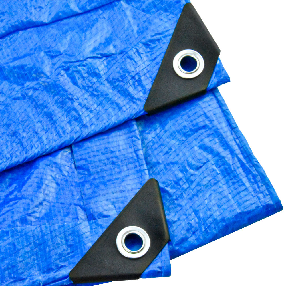 Teli per esterni in tela blu resistente per coperture Produttore di teloni in PE
