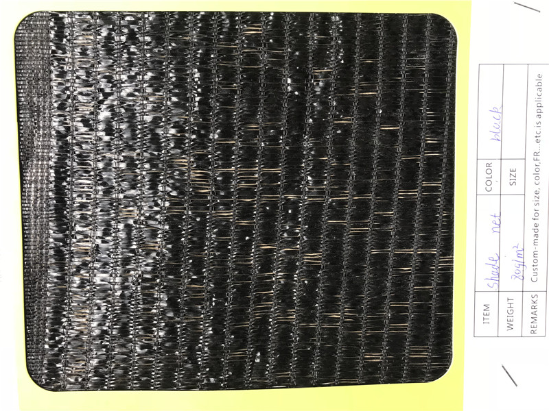 Usa le abilità di coprire la rete ombreggiante della serra