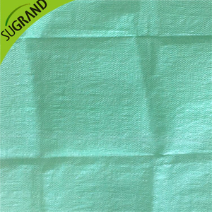 Copertura a terra bianca e verde da 90 gsm per giardini