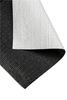 Rete ombreggiante in lamina di alluminio lavorata a maglia nera Ourdoor con raggi UV
