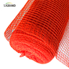 Rete di sicurezza in rete di sicurezza per impalcature arancione in materiale HDPE
