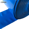 Blu detenuto tubo di irrigazione piatta PVC Lay tubo di irrigazione a tubo piatto 