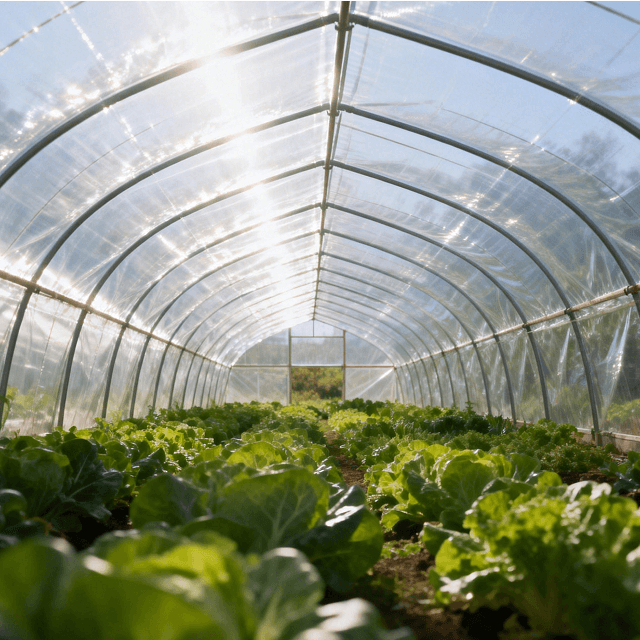 UV 190 micron serra in polietilene pellicola da 6 mil in fabbrica di copertura in plastica in plastica