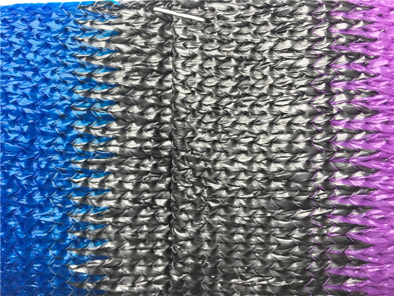 Rete ombreggiante agricola impermeabile lavorata a maglia colorata