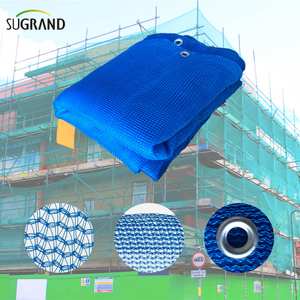 Rete per ponteggi da costruzione in HDPE Rete di sicurezza per edifici blu 