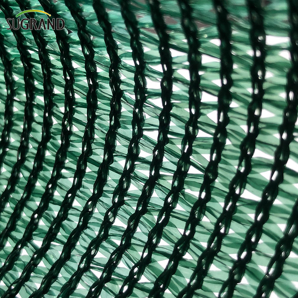 Rete parasole Factory Outlet HDPE con rete parasole verde resistente ai raggi UV