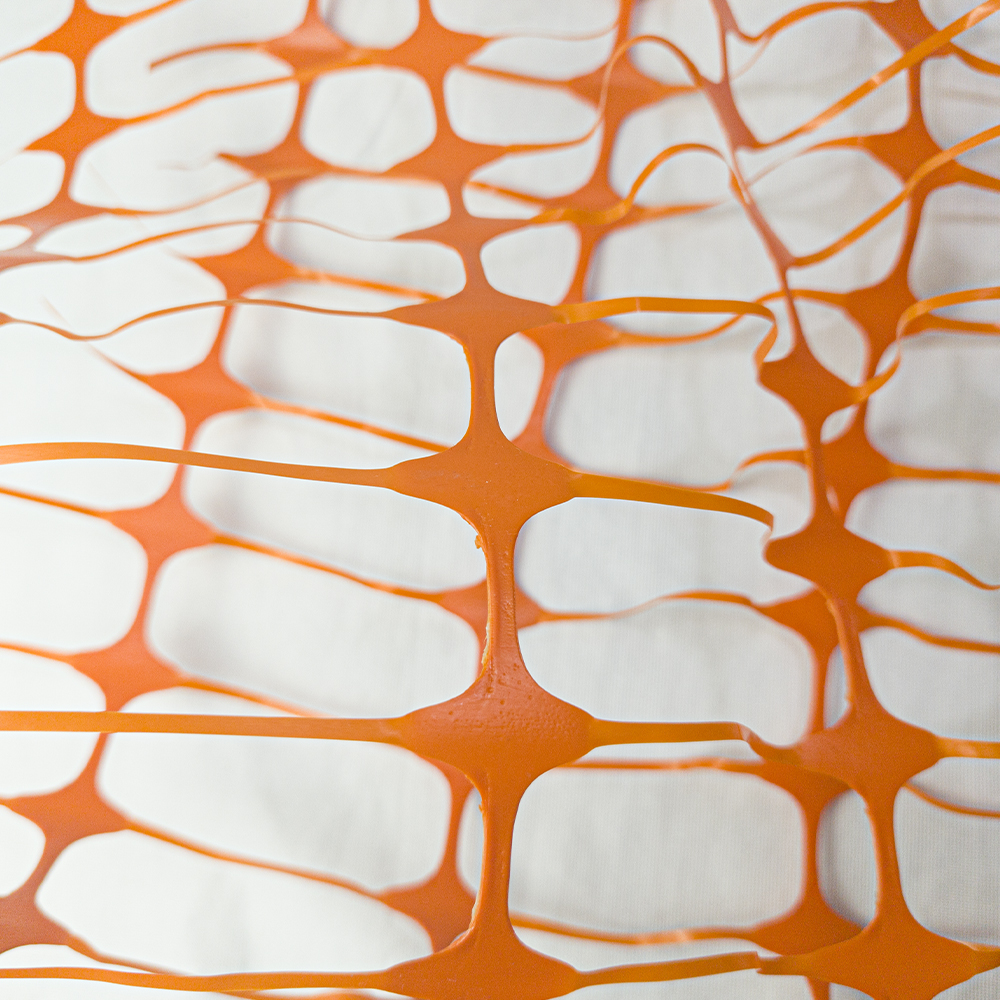 Rete di recinzione arancione 1X50m Recinzione in rete di plastica