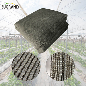 150GSM Nursery Shade Net Agricoltura Rete ombreggiante grigia