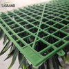 Pannelli di legno di bosso artificiale Muro di erba artificiale verde