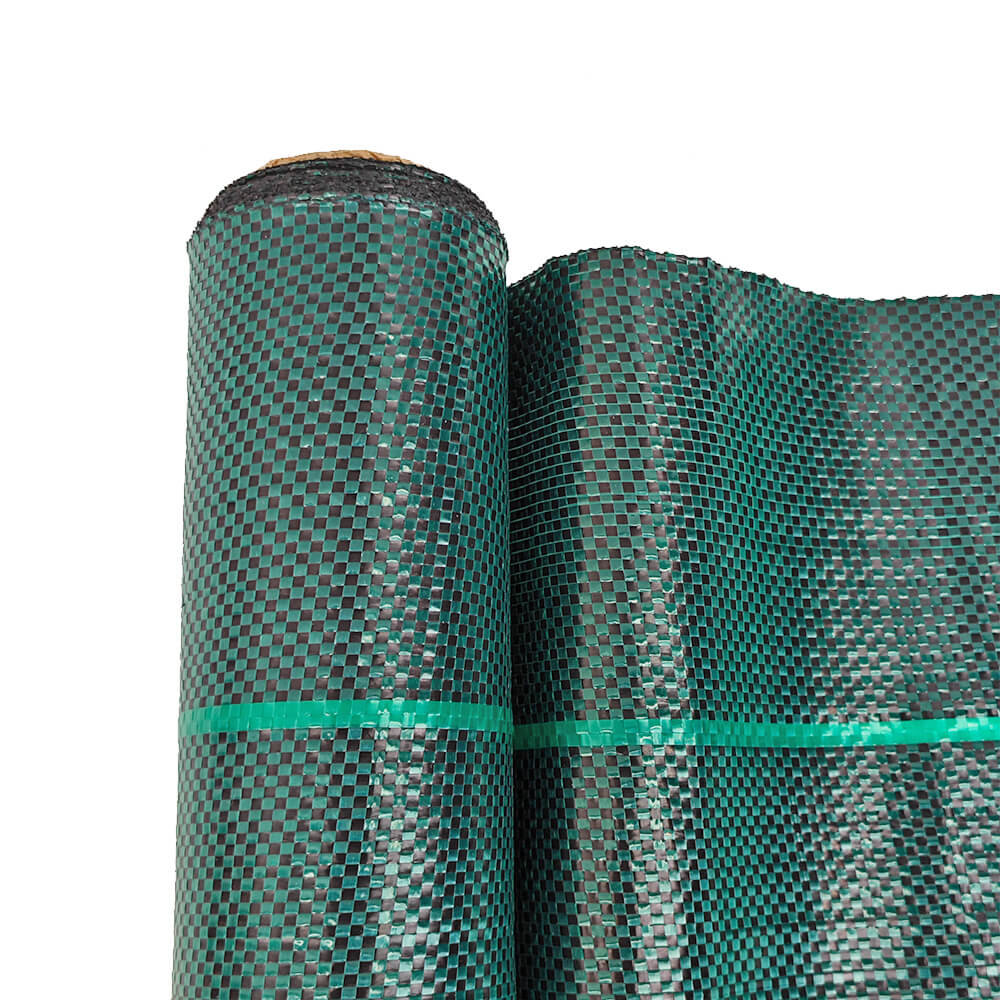 Fabbrica di tessuti per paesaggi di copertura del terreno verde scuro