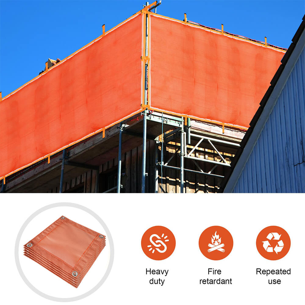 Rete di sicurezza ignifuga Rete per impalcature antincendio