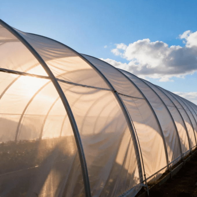 Pellicola in plastica in plastica in polietilene