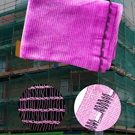 Può una rete di impalcatura resistere a venti forti e detriti pesanti?