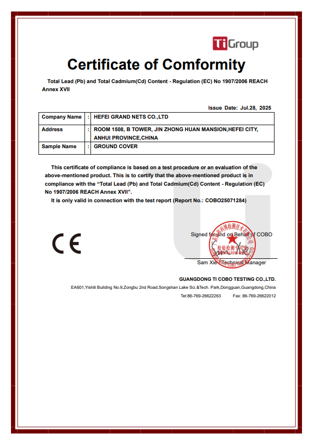 SUGRAND Certificazioni