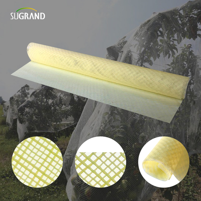 Materiale HDPE al 100% Net di insetti serra agricoli