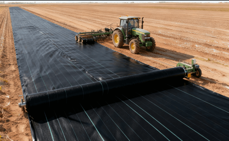 tessuto per il controllo delle infestanti